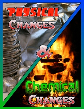 Preview of Physical and Chemical Changes Comic