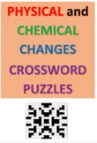 Physical and Chemical Changes Crossword Puzzles