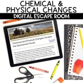 Physical and Chemical Changes Digital Escape Room
