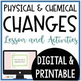Physical and Chemical Changes - Lesson, Notes, Labs, Task 