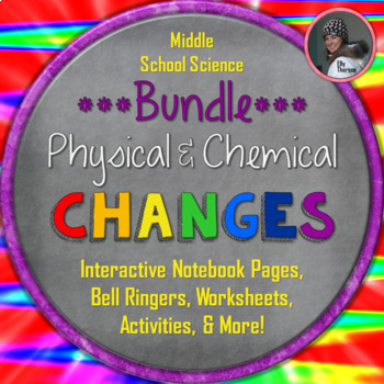 Preview of Physical and Chemical Changes BIG BUNDLE