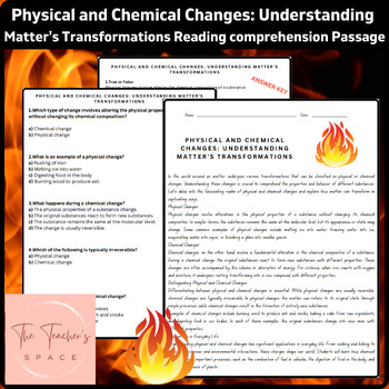 Preview of Physical and Chemical Changes: Understanding Matter's Transformations Reading...