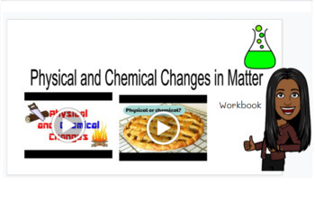 Preview of Physical and Chemical Changes in Matter Workbook [VIRTUAL GRADE 5]