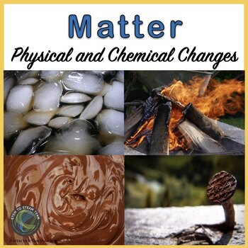 Preview of Physical and Chemical Changes of Matter Pdf and Digital Format
