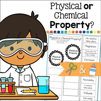 Preview of Physical and Chemical Properties Cut and Paste Sorting Activity