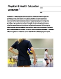 Physical & Health Education: Volleyball