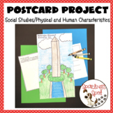 Physical and Human Characteristics-Social Studies Postcard