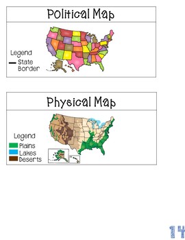 Physical and Political Maps Mini Bundle by Engaging History Activities