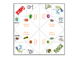 Physical and chemical change chatterbox cootie catcher for