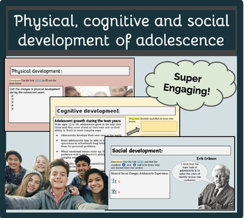 Preview of Physical, cognitive and social development of adolescence
