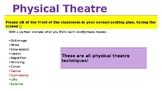 Physical theatre workshop lesson- perfect for interview