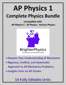 Preview of Physics 1 Full Course Bundle - New Seller Price Discount Included