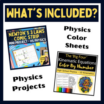 Physics Activities & Physics Curriculum GROWING Mega Bundle for High School