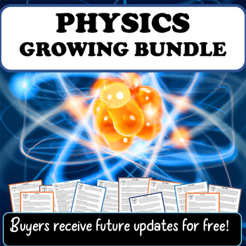 Preview of Physics BUNDLE | Activities & Curriculum