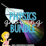 Physics Bundle | High School Physics Workbooks, Doodle Not