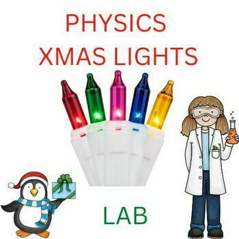 Preview of Physics Christmas lab Application of lights to learn electric currents