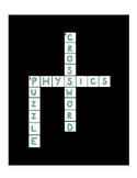 Physics Crossword Puzzle (Answer Key Included)