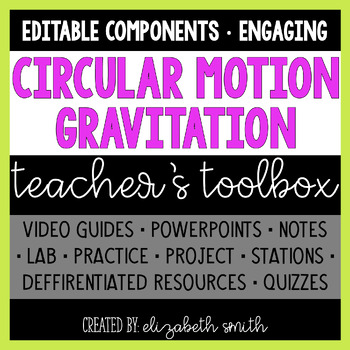 Preview of Physics Curriculum | Circular Motion and Universal Gravitation