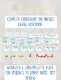 Physics Digital Notebook for Digital Learning