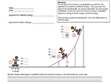 Physics - Energy Transformations - Potential&Kinetic Mathe