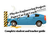 Physics Engineering Project : Paper Car Egg Crash !!!!!