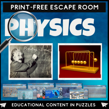 Preview of Physics Escape Room