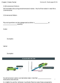 examples of 2d motion