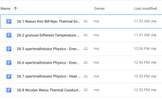 Physics "Heat and Thermal Energy" video guides 6 pack