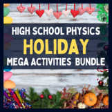 Physics Holiday Activities Mega GROWING Bundle - Winter Su