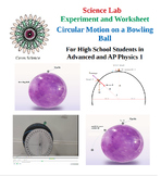 Circular Motion on a Bowling Ball or Basketball - AP Physics 1 Lab