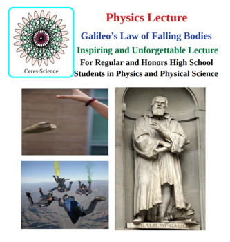 Preview of Galileo's Law of Falling Bodies - High School Physics Lecture