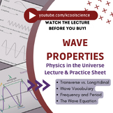 Physics Lecture Slides & Practice: Wave Properties (with Y
