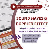 Physics Lecture Slides Sound Waves & Doppler Simulation (w