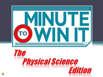 Preview of Physics Minute To Win It Style Game