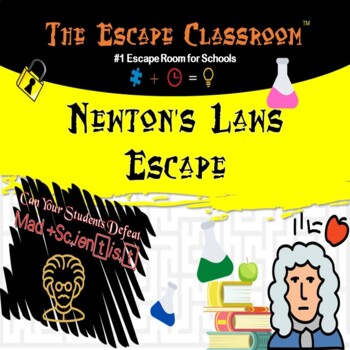 Preview of Physics - Newton's Laws Escape Room | The Escape Classroom