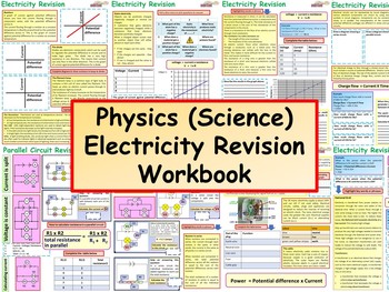 Preview of Physics (Science) Electricity Revision Workbook