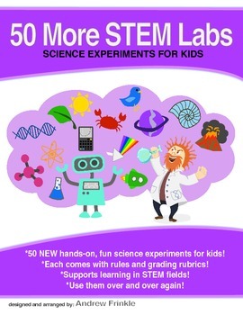 Preview of Physics Science Experiment STEM projects MEGA pack #2 with 50 NEW learning labs