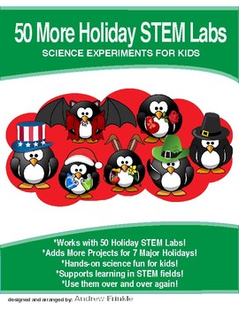 Preview of Physics Science Experiment STEM projects MEGA pack #5 - 50 MORE Holiday Labs