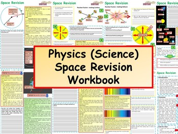 Preview of Physics (Science) Space Revision Workbook