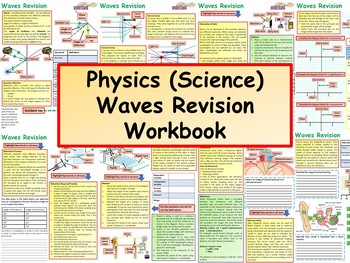 Preview of Physics (Science) Waves Revision Workbook