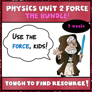 Preview of Physics Unit 2:  The Bundle!