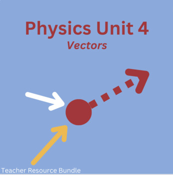 Preview of Physics Unit 4 Bundle (Vectors)