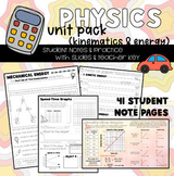 Physics Unit Pack - (Alberta Science 10 Curriculum)