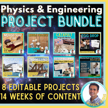 Preview of Physics and Engineering Project Bundle