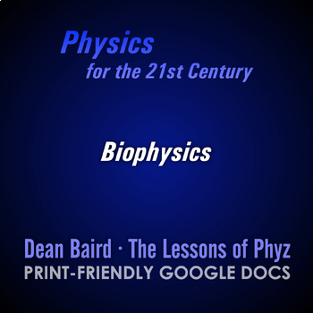 Preview of Physics for the 21st Century - 9. Biophysics