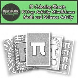 Pi Coloring Sheets No Prep Pi Day Activity Mindfulness Mat