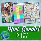 Pi Day Activities - Notes, Worksheets, Task Cards and an A