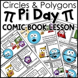 Pi Day Activities - Attributes of 2D Figures