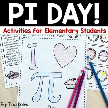 Pi Day Activities for Elementary by Tina Kolley | TpT