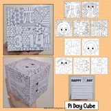 Pi Day Activities Cube Craft Math Pop Art Albert Einstein 